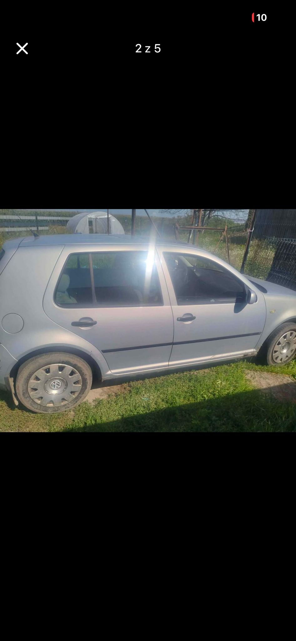 Volkswagen Golf 2002 — interior